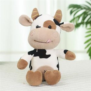 Peluche Vache Marron